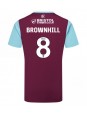 Moške Nogometnih dresov Burnley Josh Brownhill #8 Domači 2024-25 Kratki rokavi